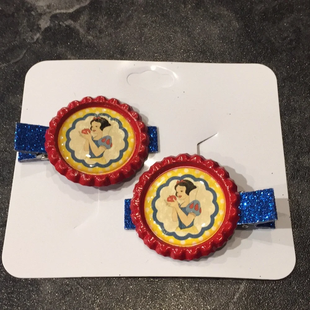 3 For $16 Snow White Hair Clips